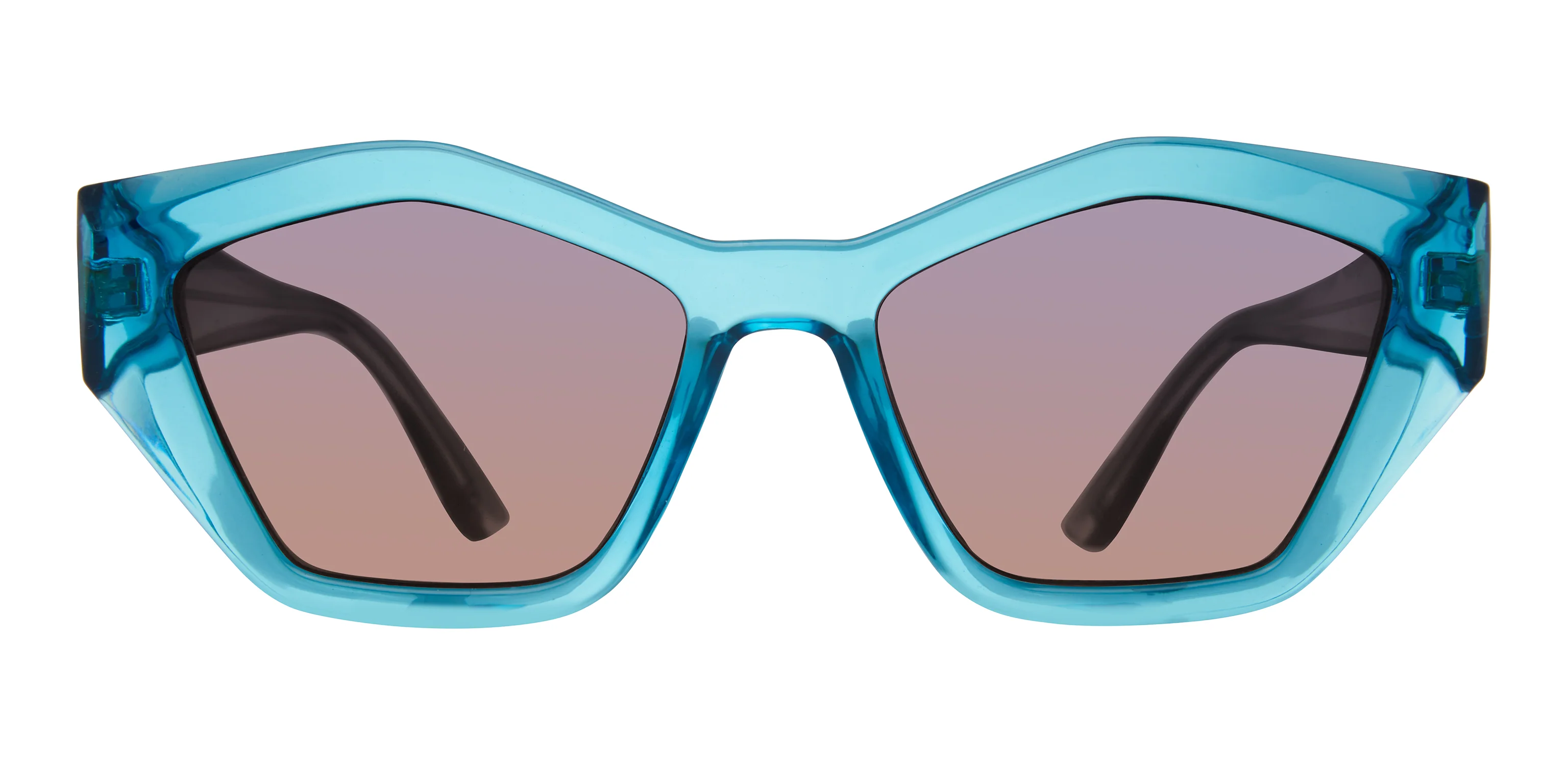 OCCHIALI STACIA CRYSTAL BLU PESCA - Image 3