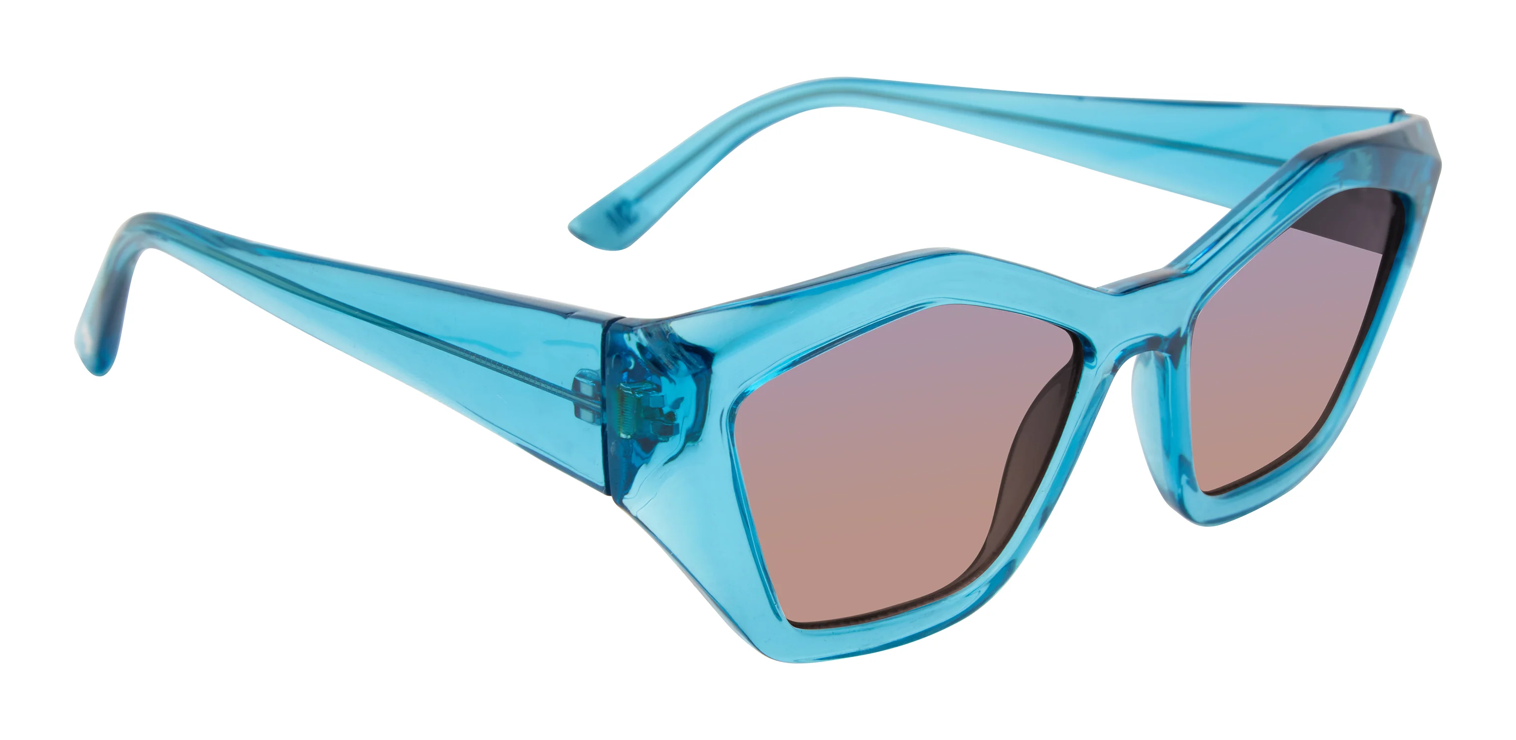 OCCHIALI STACIA CRYSTAL BLU PESCA - Image 4