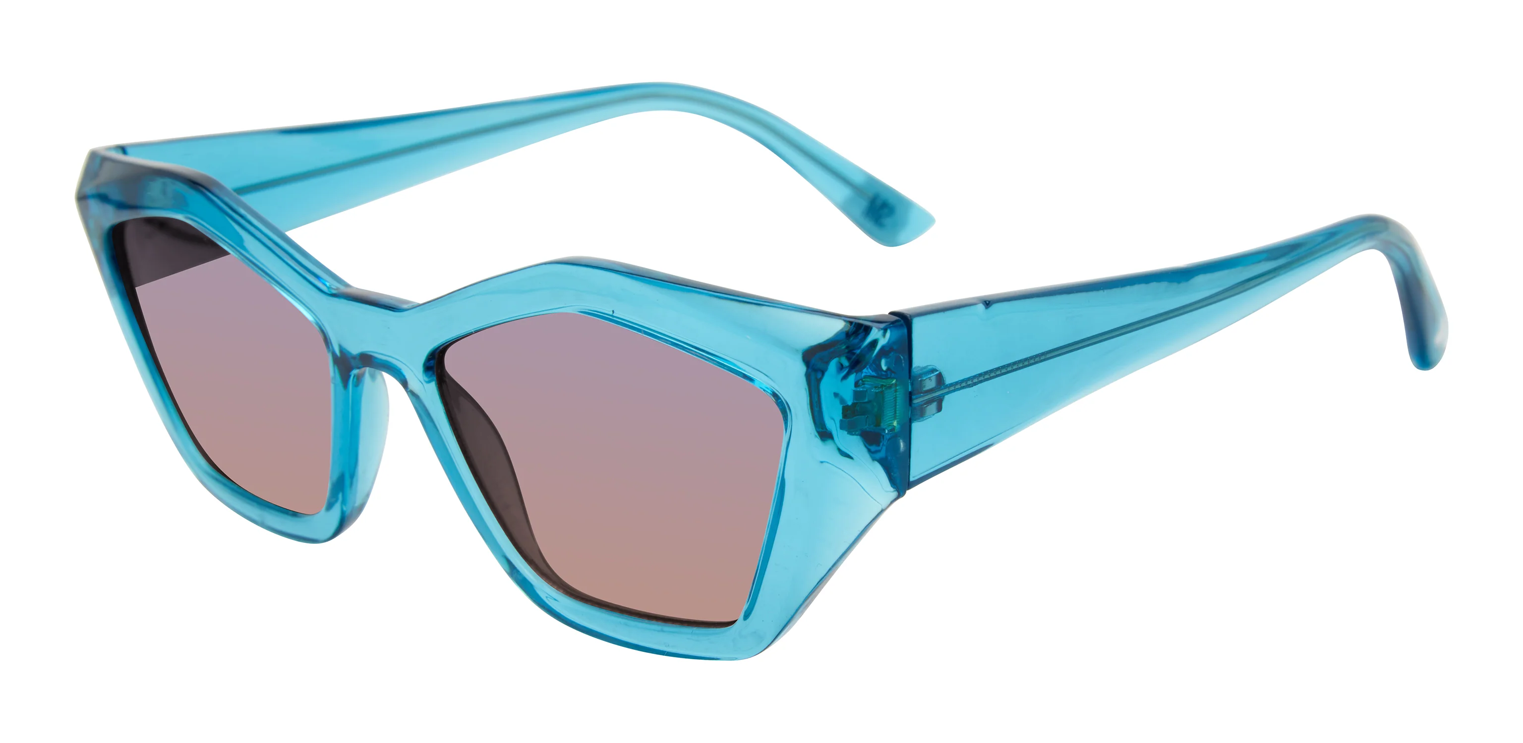 OCCHIALI STACIA CRYSTAL BLU PESCA - Image 5